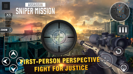 Télécharger Assassin Sniper Mission APK MOD (Astuce) screenshots 2