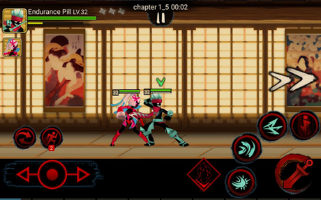 Télécharger Gratuit Stickman Ninja Legends Shadow Fighter Revenger War APK MOD (Astuce) 1