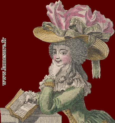 Costumes féminins de la fin de 1786 et de 1787. Première partie : La mode de sortir en redingote d’homme et en chemise et bonnet de nuit  !
