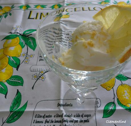Glace au Limoncello