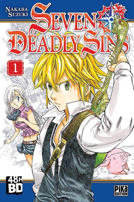 {Découverte} Manga #47 :  Seven Deadly Sins, Tome 1, Nakaba Suzuki – @Bookscritics