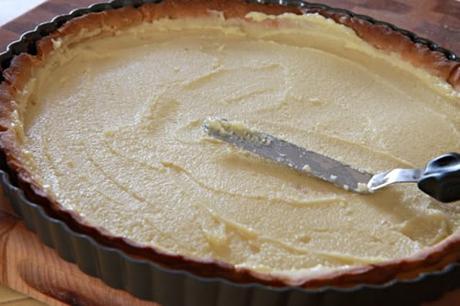 Tarte amandine aux poires