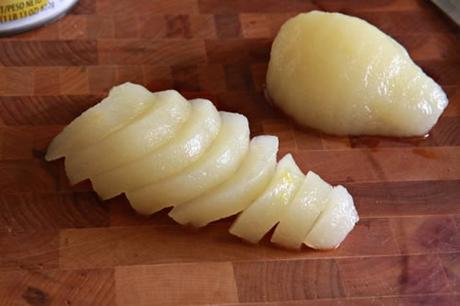 Tarte amandine aux poires