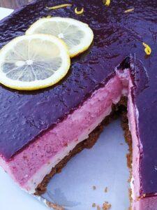 Bavarois citron framboises Bavarois citron framboises