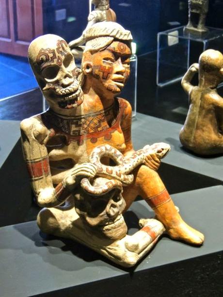 Culture olmeque Figure double Museo Nacional de la Muerte Aguascalientes