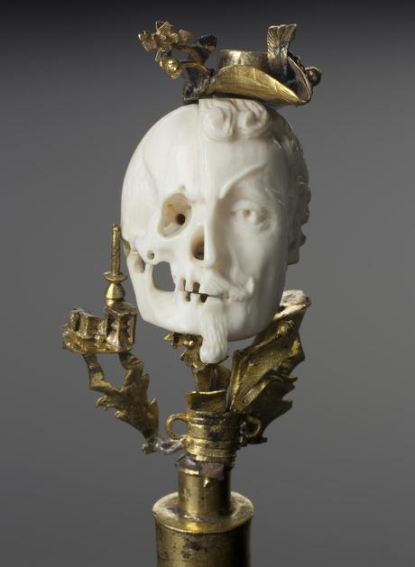 Ivory bust of General Wallenstein, Europe, after 1634 Science museum London detail