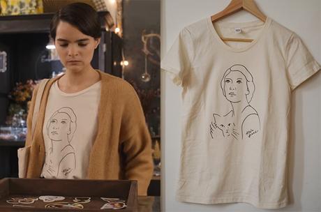 TRINKETS : Elodie’s Alela Diane print tee in S2E10