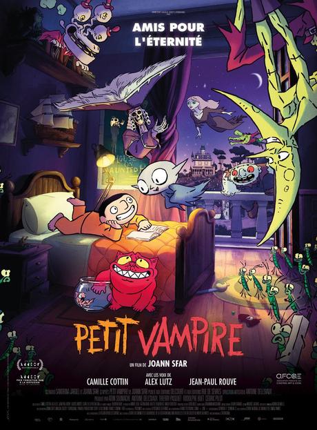 Petit Vampire - le teaser et l'affiche du nouveau film d'animation de Joann Sfar