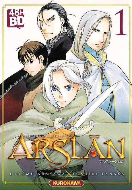 {Découverte} Manga #48 : The Heroic Legend of Arslan, Tome 1, Hiromu Arakawa & Yoshiki Tanaka – @Bookscritics