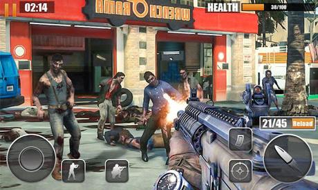 Télécharger Dead Zombie Sniper Frontier 2018  APK MOD (Astuce) 2