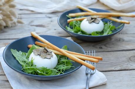 Burrata à la truffe d’été