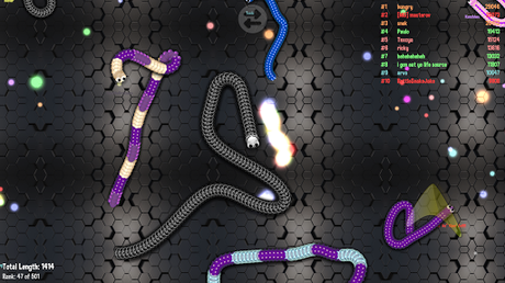 Code Triche Slink Slither Worms APK MOD (Astuce) 4