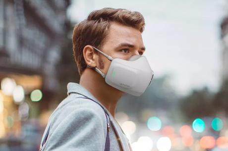 LG révèle un masque avec purificateur d’air intégré
