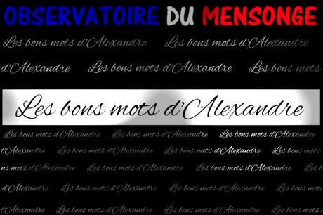 Les bons mots d’Alexandre #2 Les bons mots d’Alexandre #2