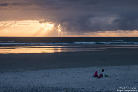 super #sunset à Tréguennec #Bretagne #Finistère