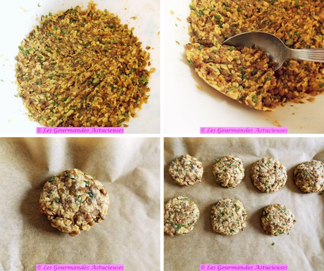 Galettes de lentilles, frites de Polenta et sauce improvisée (Vegan) Galettes de lentilles, frites de Polenta et sauce improvisée (Vegan)