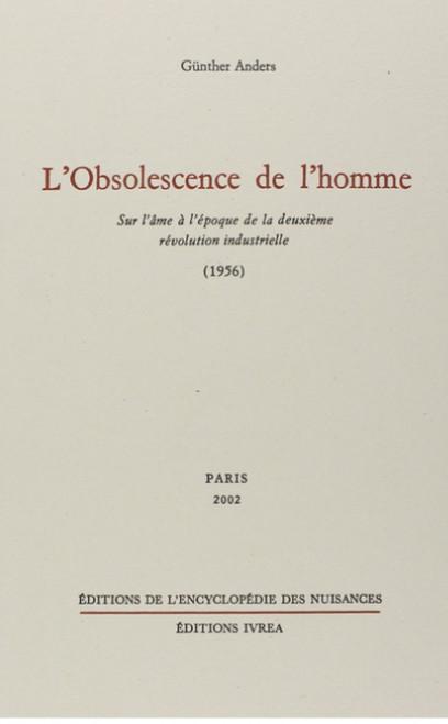 Un texte qui date de 1956, et pourtant très actuel !