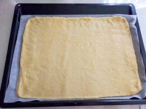 Brioche roulée aux framboises