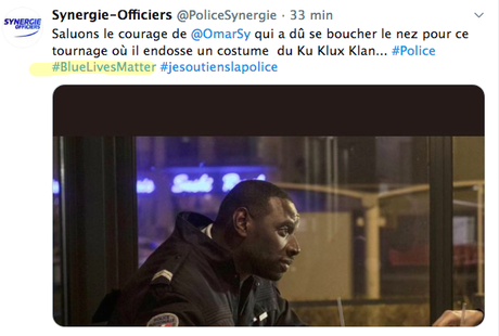 @PoliceSynergie s’est encore surpassé… #jdçjdr (#racisme inside) #BLM