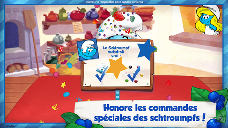 Code Triche La Boulangerie des Schtroumpfs APK MOD (Astuce) screenshots 4