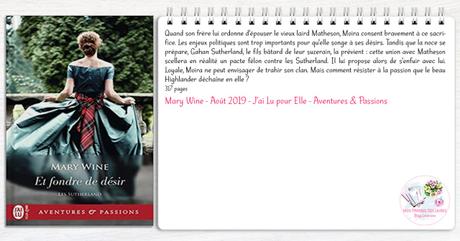 Les Sutherland #3 – Et fondre de désir – Mary Wine