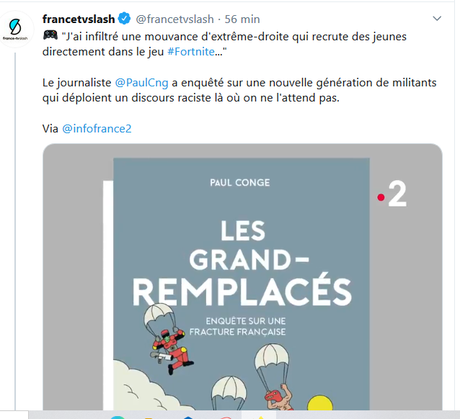 les fachos recrutent (aussi) sur #Fortnite, sachez le ! les fachos recrutent (aussi) sur #Fortnite, sachez le !