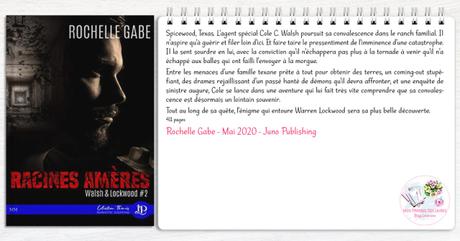 Walsh & Lockwood #2 – Racines amères – Rochelle Gabe