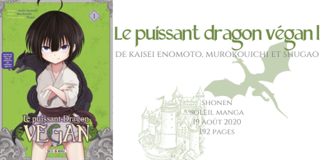 Le puissant dragon végan #1 • Kaisei Enomoto, Murokouichi et Shugao