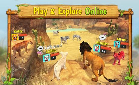 Télécharger Lion Family Sim Online: élèvez votre meute lions APK MOD (Astuce) 3