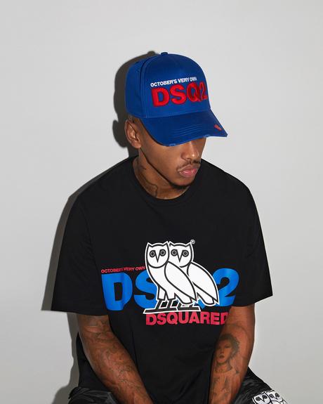 La chouette OVO se dédouble pour une collaboration avec DSQUARED2 La chouette OVO se dédouble pour une collaboration avec DSQUARED2