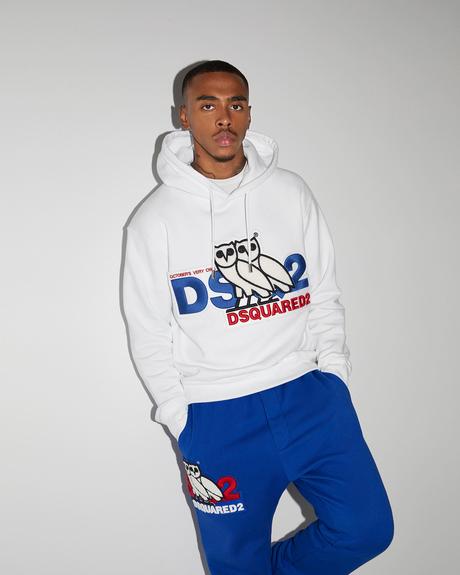 La chouette OVO se dédouble pour une collaboration avec DSQUARED2 La chouette OVO se dédouble pour une collaboration avec DSQUARED2