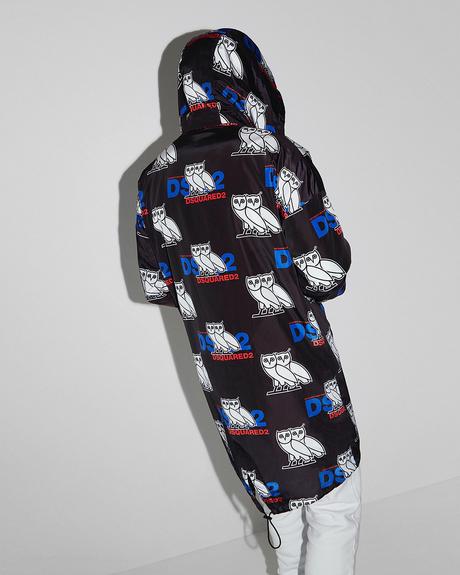 La chouette OVO se dédouble pour une collaboration avec DSQUARED2 La chouette OVO se dédouble pour une collaboration avec DSQUARED2