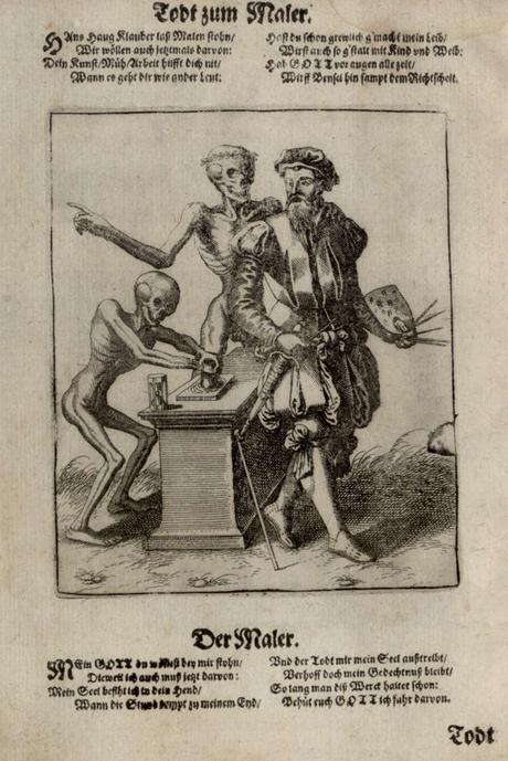 mathieu merian 1616 Danse macabre de bale 1440 Le peintre