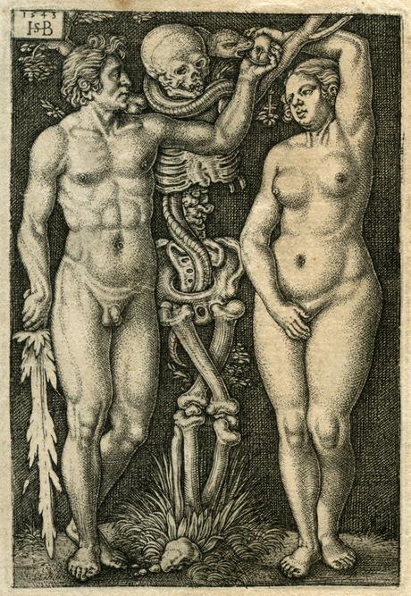 Hans Sebald Beham Adam and Eve 1543