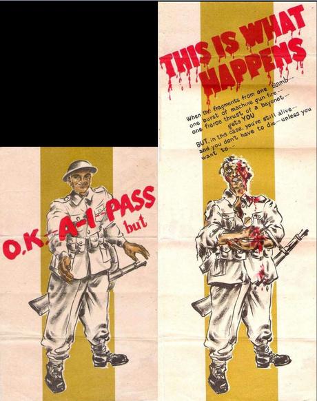 Japon tract de propagande OKA1Pass