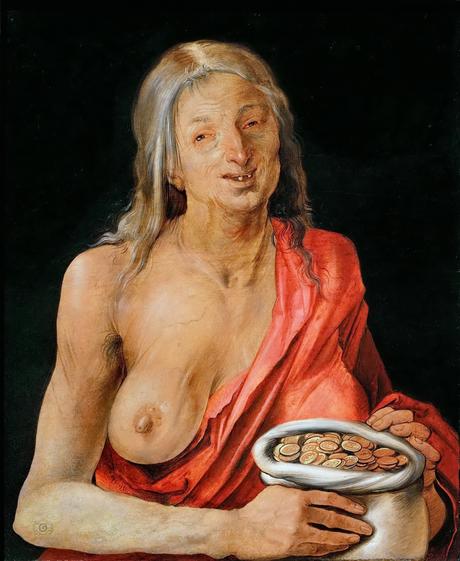 Durer 1507 Vanitas, Kunsthistorischesmuseum Vienne