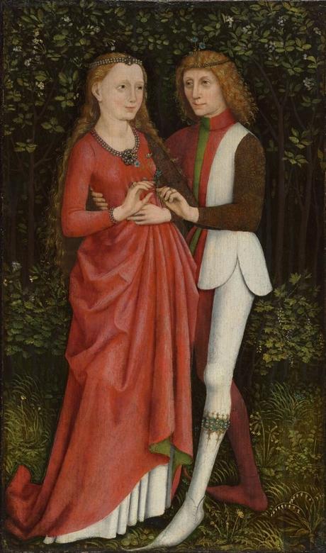 Anonyme 1470 ca, Les Amants bridal couple cleveland museum