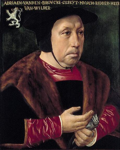 Anoniem, Portret van Adriaen van den Broucke, genaamd Musch, Heer van Wildert