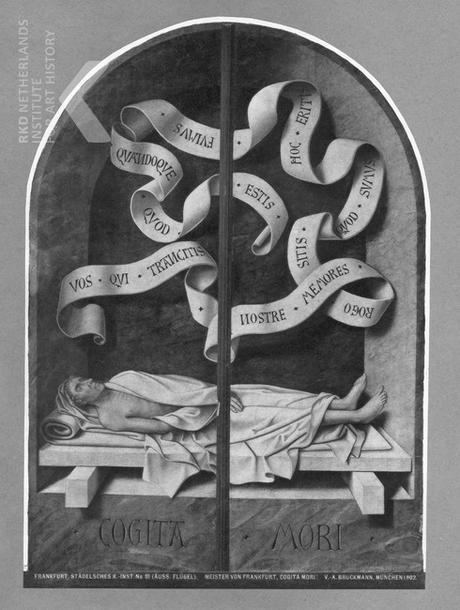 La mort recto-verso : diptyques, triptyques Triptyque 1506 Frankfurt am Main, Stadel Museum revers