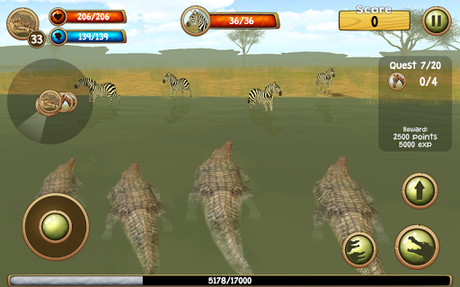 Télécharger Gratuit Wild Crocodile Simulator 3D APK MOD (Astuce) Télécharger Gratuit Wild Crocodile Simulator 3D APK MOD (Astuce) 2