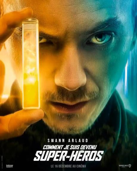 Nouvelles affiches personnages pour Comment je suis devenu super-héros de Douglas Attal
