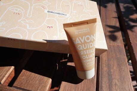 Birchbox en coulisse exfoliant marseille En coulisses avec Birchbox