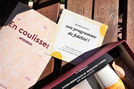 Birchbox en coulisse septembre fidélité En coulisses avec Birchbox