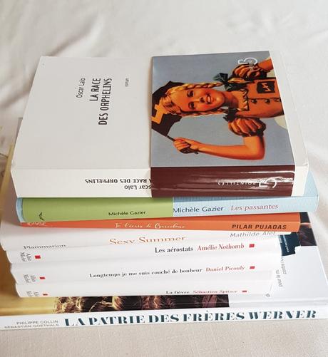 Bilan de lecture d'août