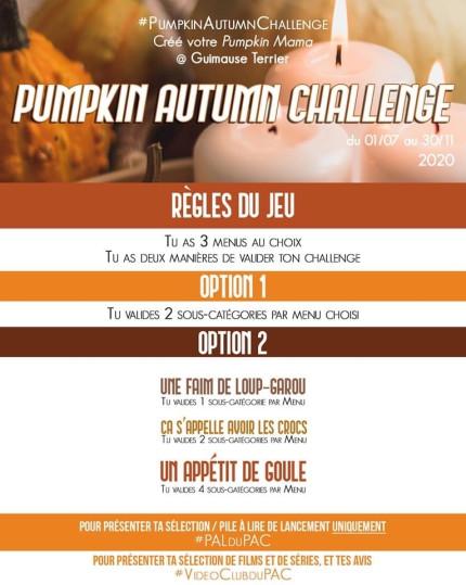2020 Pumpkin Autumn Challenge