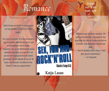 Gueule d’ange #0.5 – Sex, Fun and Rock’n’Roll » Katja Lasan
