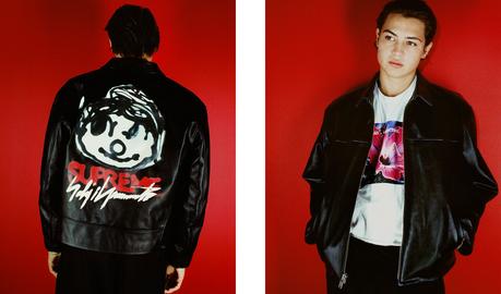 Supreme dévoile sa collaboration avec Yohji Yamamoto Supreme dévoile sa collaboration avec Yohji Yamamoto