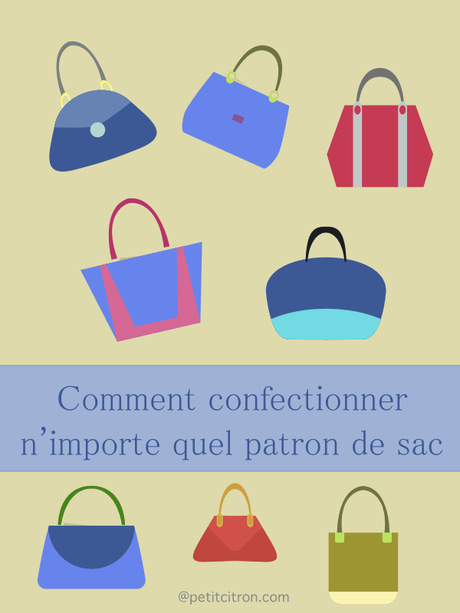 Comment dessiner un patron de sac