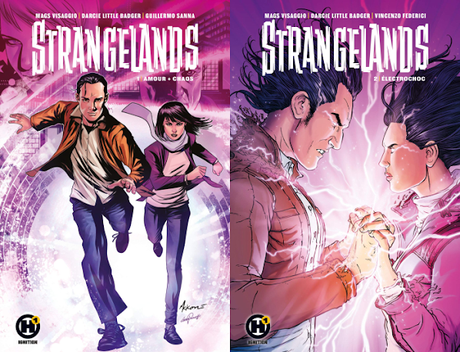 BD : Strangelands t.1 et 2 - Visaggio, Badger, Sanna, Federici (H1 Comics)