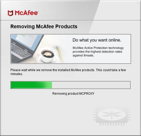 Supprimer McAfee Antivirus